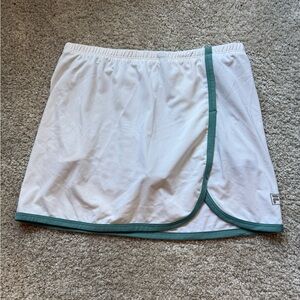 Fila White Tennis Skort